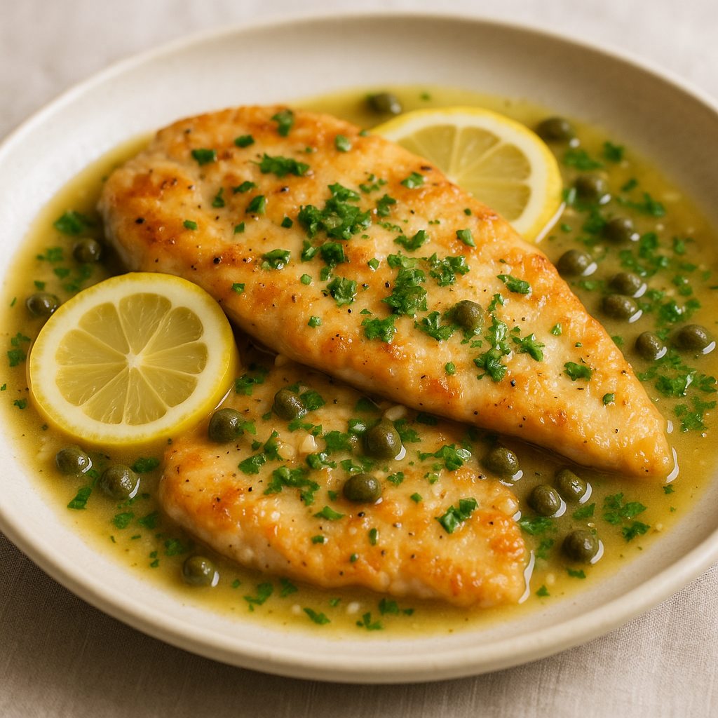 Quick and Easy Chicken Piccata